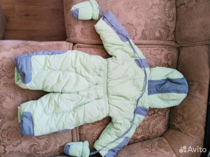 Комбинезон зимний детский размер 80см