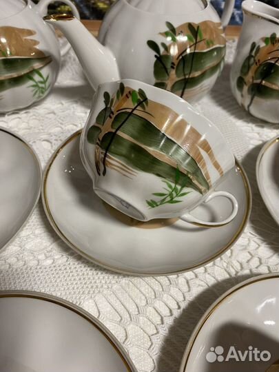 Чайный сервиз Дулево СССР 1988г