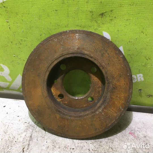 Диск тормозной передний не вентилируемый Фольксв