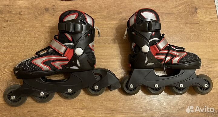 Коньки роликовые раздвижные р34-38