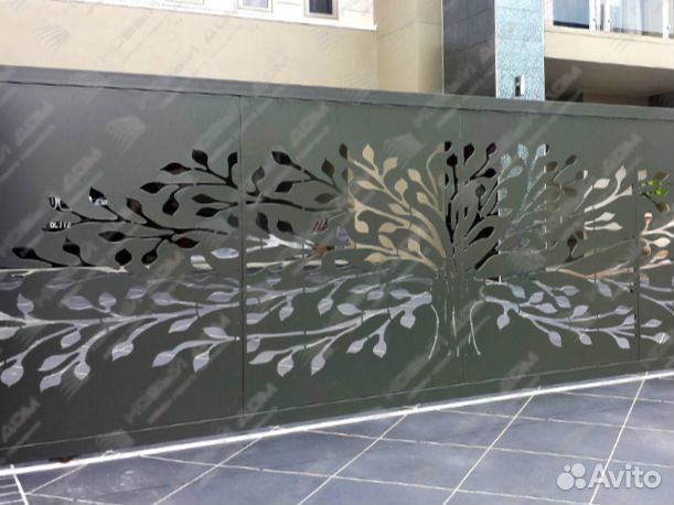 Забор из металла