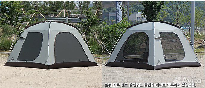 Палатка с гигантским тамбуром Camptown Nepal