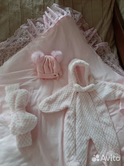 Конверт на выписку для девочки