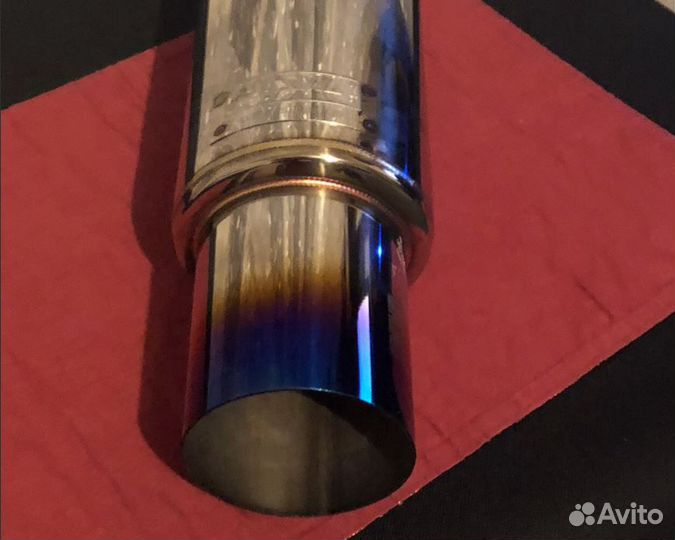 Прямоток HKS Hi-Power bass+ 51мм круг опал