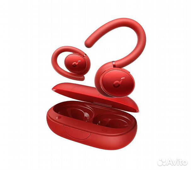 Наушники Soundcore Sport X10, красный