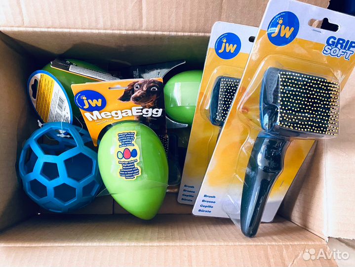 Игрушки для собак J.W., остатки, в асс