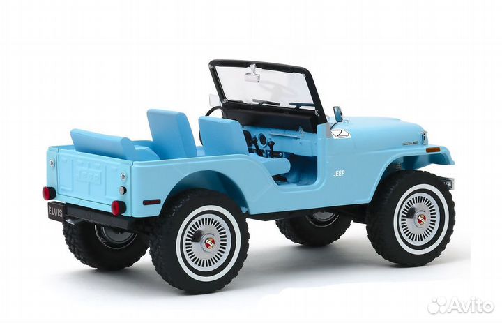 Джип Jeep CJ-5 Элвис Пресли USA США Greenlight 1:1