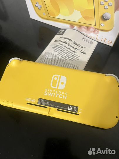 Nintendo switch lite прошитая