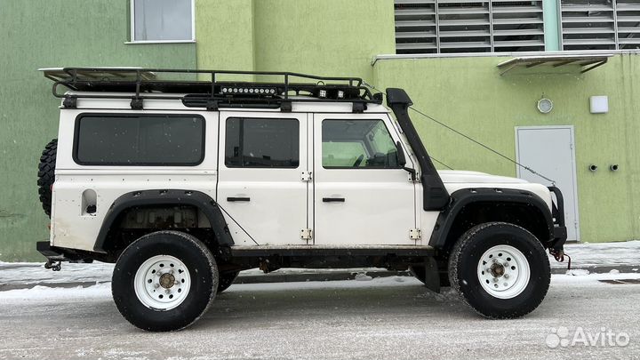 Land Rover Defender 2.4 МТ, 2007, 344 994 км