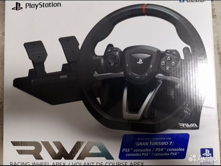Игровой руль Hori racing wheel apex