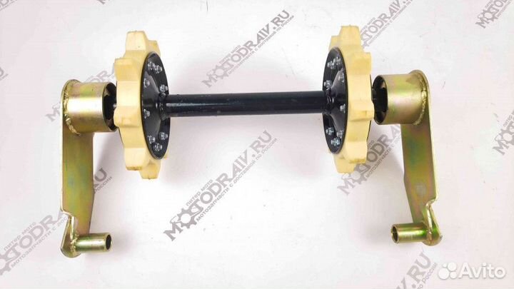 Вал Буран ведомый (направляющий) с балансирами (11