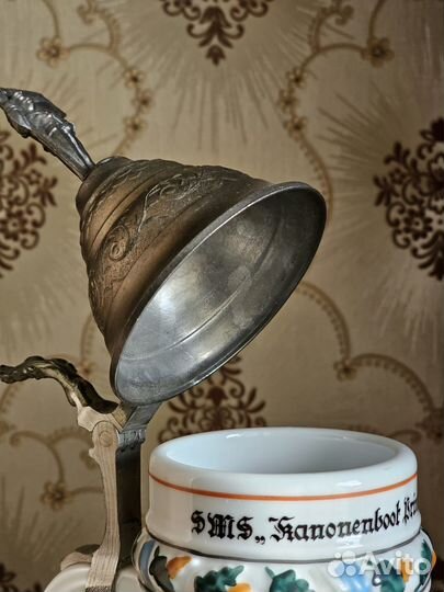 Кружка резервиста крейсер SMS Prinz Adalbert. Лито