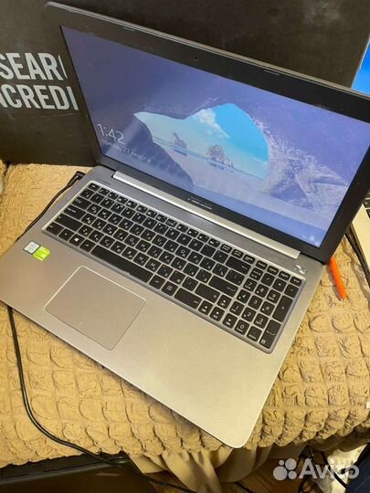Asus K501, full HD, 512gb SSD, металл, в коробке