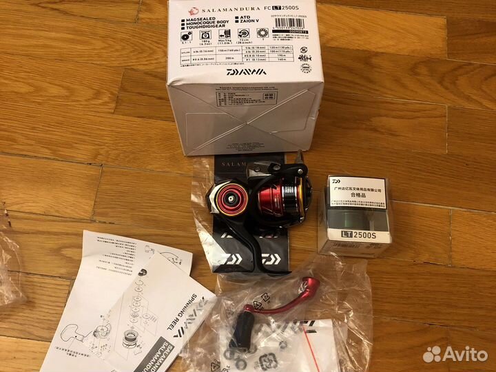 Катушка daiwa salamandura FC LT 2500S