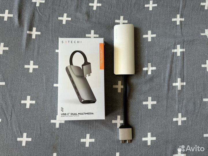 Satechi USB-C Dual Multimedia Adapter (Macbook)