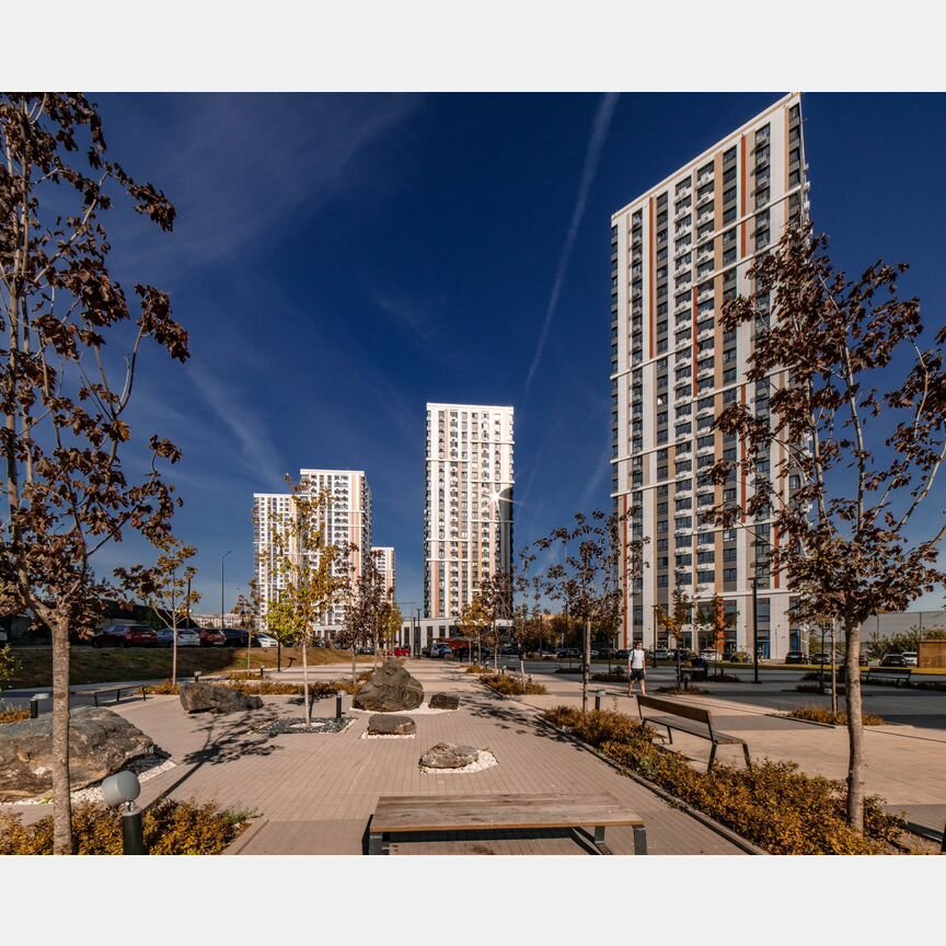 2-к. квартира, 66,2 м², 5/25 эт.