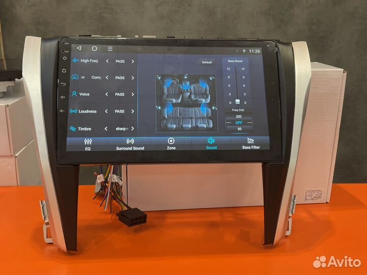 Автомагнитола на андроиде для Toyota Camry 55