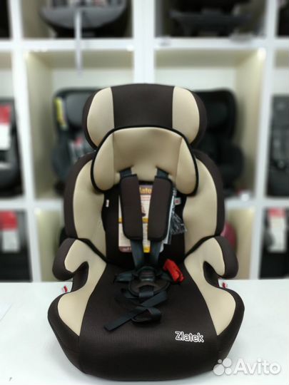 Автокресло 9-36кг Zlatek Fregat коричневый