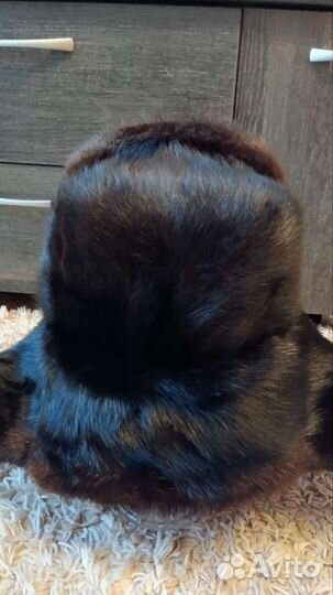 Шапка ушанка норка