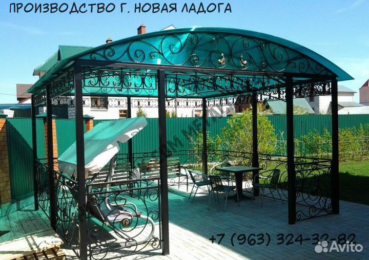 Беседка металлическая беседка кованая