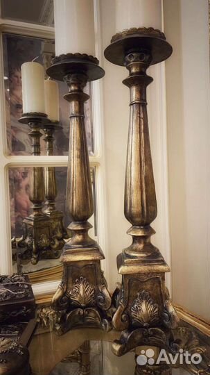Классический подсвечник в дворцовом стиле