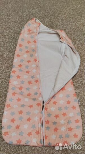 Хлопковый спальный мешок для малыша CherryMom