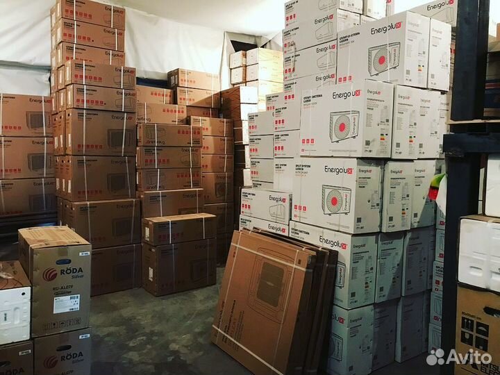 Кондиционеры новые со склада с установкой