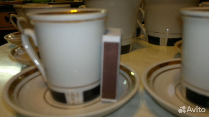 Кофейный сервиз 15 предметов СССР