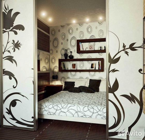 Двери купе перегородки зонирование