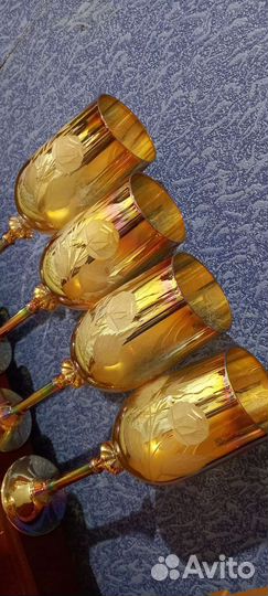 Хрустальные фужеры