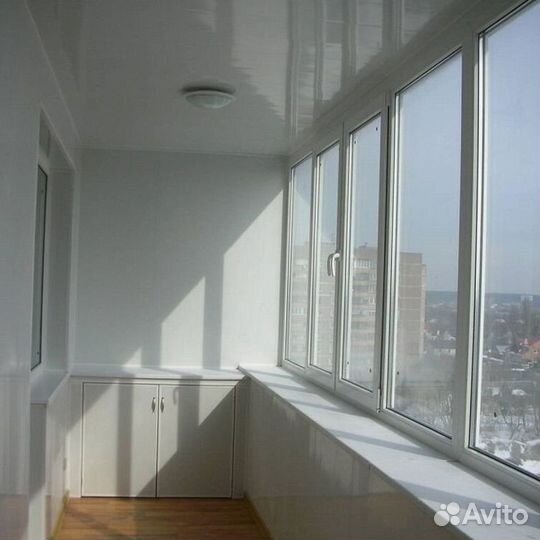 Остекление балконов и лоджий под ключ E3323