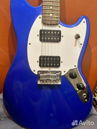 Электрогитара fender squier bullet Mustang