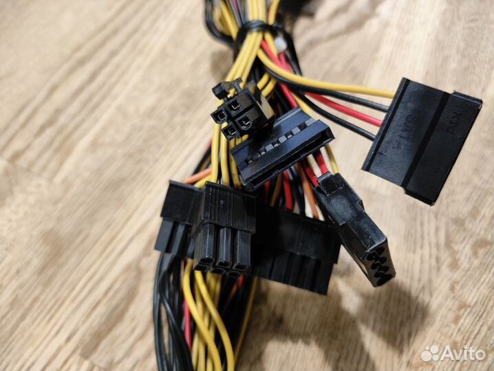 Блок питания FOX 450W 24+4 GPU 6-pin