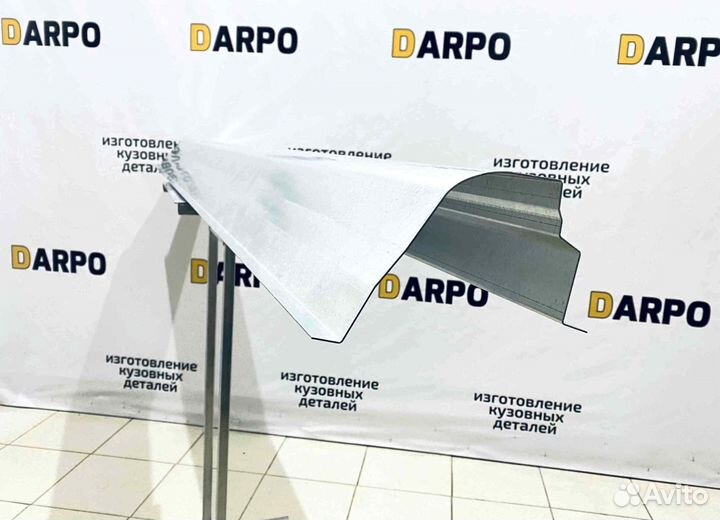 Пороги для Chevrolet Aveo T200 2002-2008