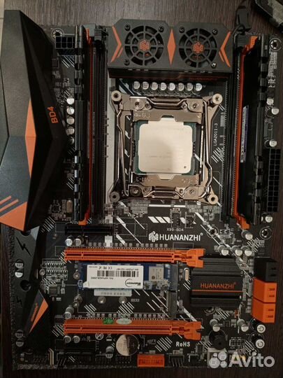 Комплект X99 Titanium D4 +2666/2690v3+32Гб озу