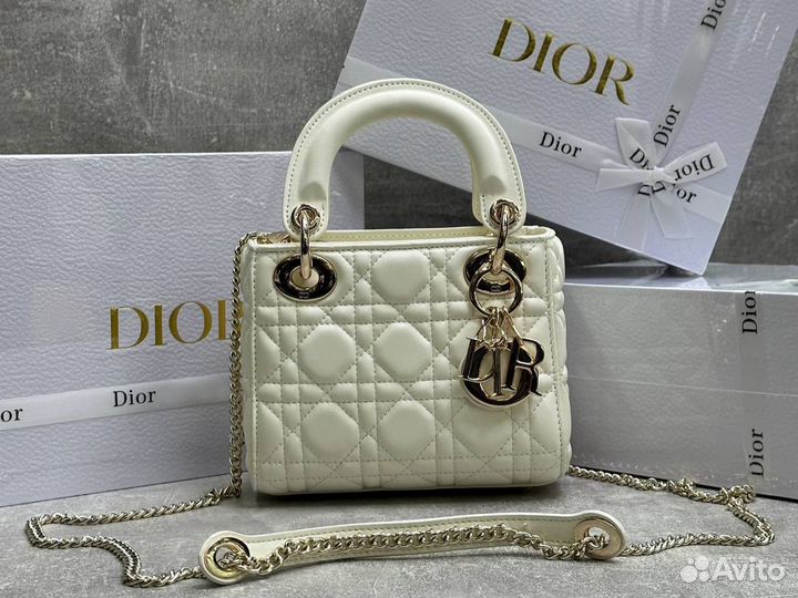 Женская сумка Christian Dior Lady mini