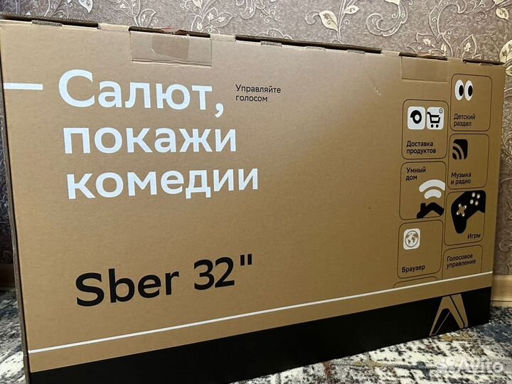 Новый телевизор Sber 32