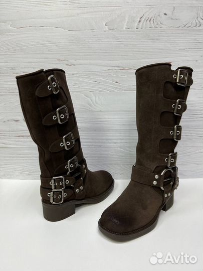 Сапоги женские зимние miu miu