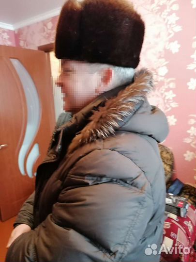 Норковая шапка 56 размера