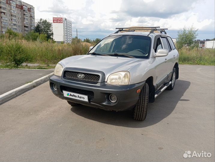 Hyundai Santa Fe 2.4 AT, 2002, 212 000 км