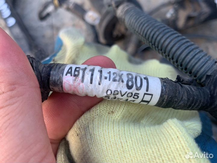 Проводка капотное Тойота Корола 150 1.6 АКПП