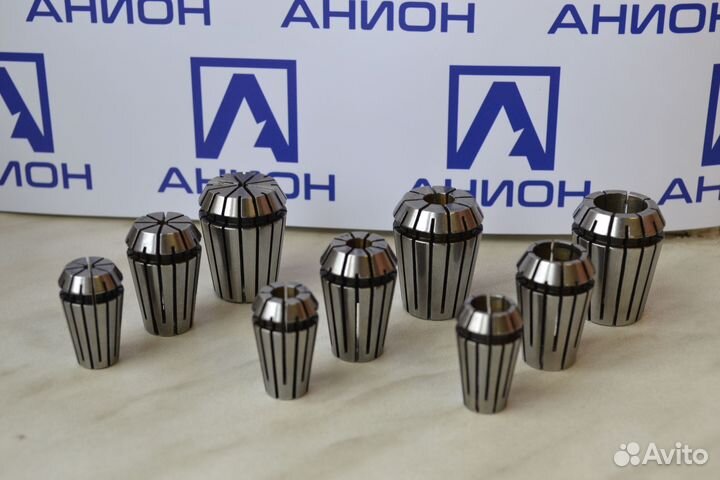 Цанги ER8-ER40, ERG, цанги с подводом сож