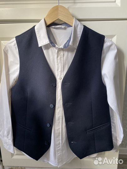 Жилетка для мальчика школьная 152