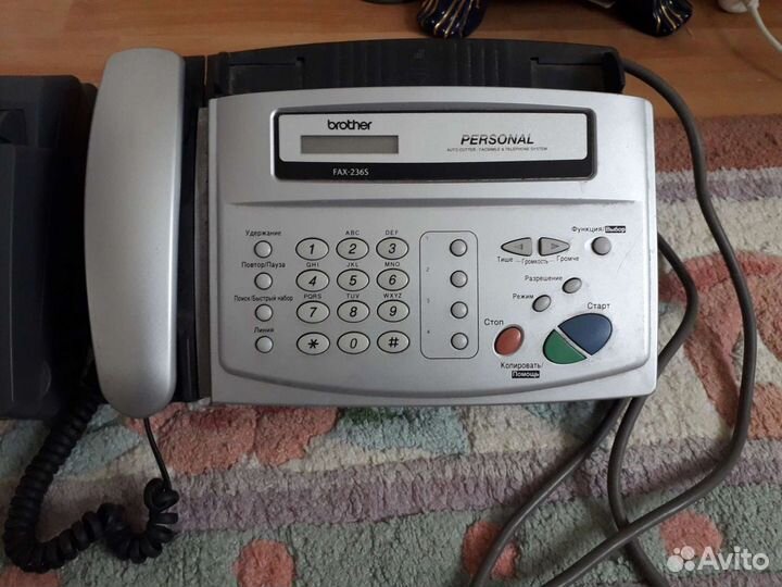 Факс и телефон 2в1