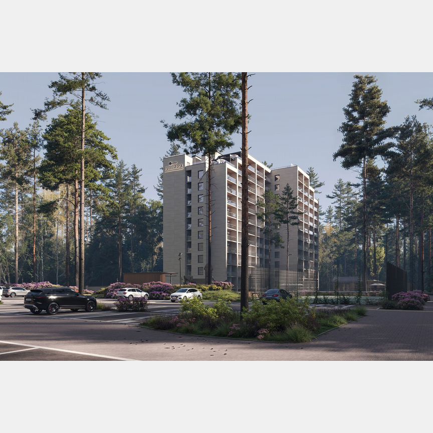 2-к. апартаменты, 51,6 м², 10/12 эт.