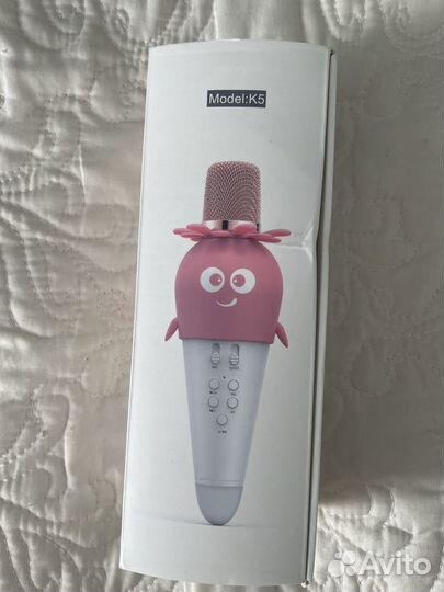 Детский беспроводной микрофон-караоке