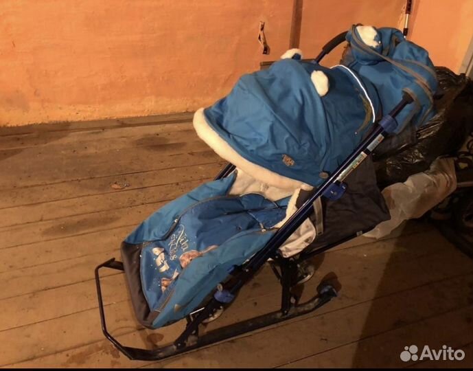 Продаю санки-коляску