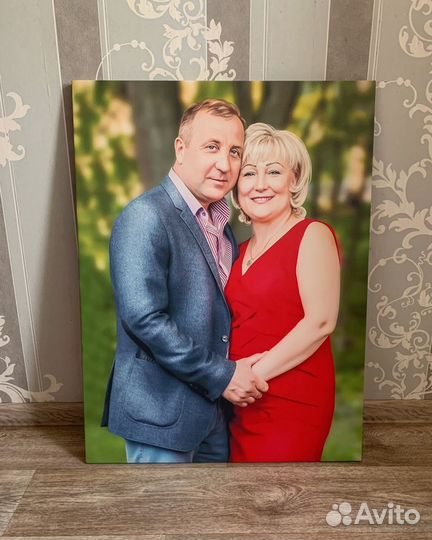 Фото на холсте. Портрет по фото на холсте