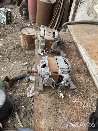 Электродвигатель со стирально машины и барабаны