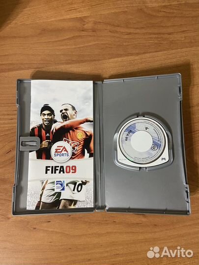 Игра для sony psp fifa 09